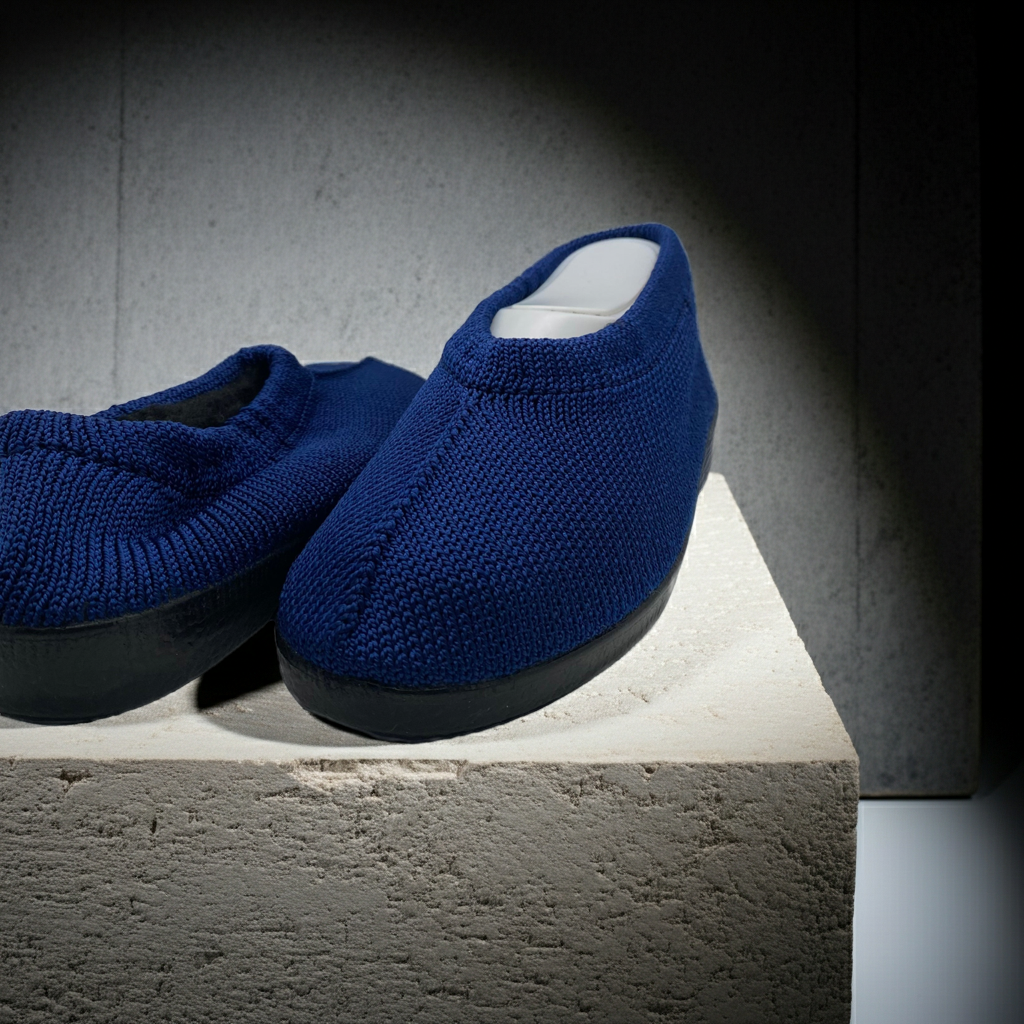 Gevoerde Portugese Schoen | Blauw