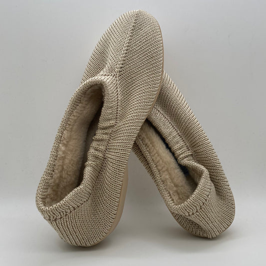 Gevoerde Portugese Schoen | Beige