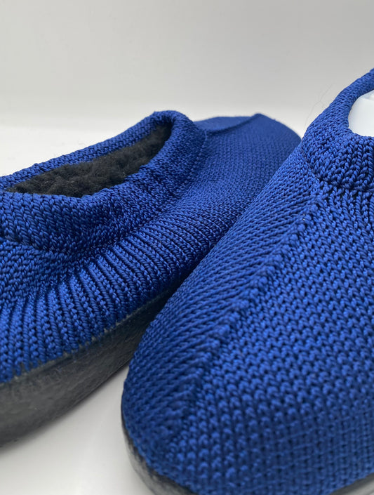 Pre-order: Gevoerde Portugese Schoen | Blauw | verstuurd op 5-9-2026