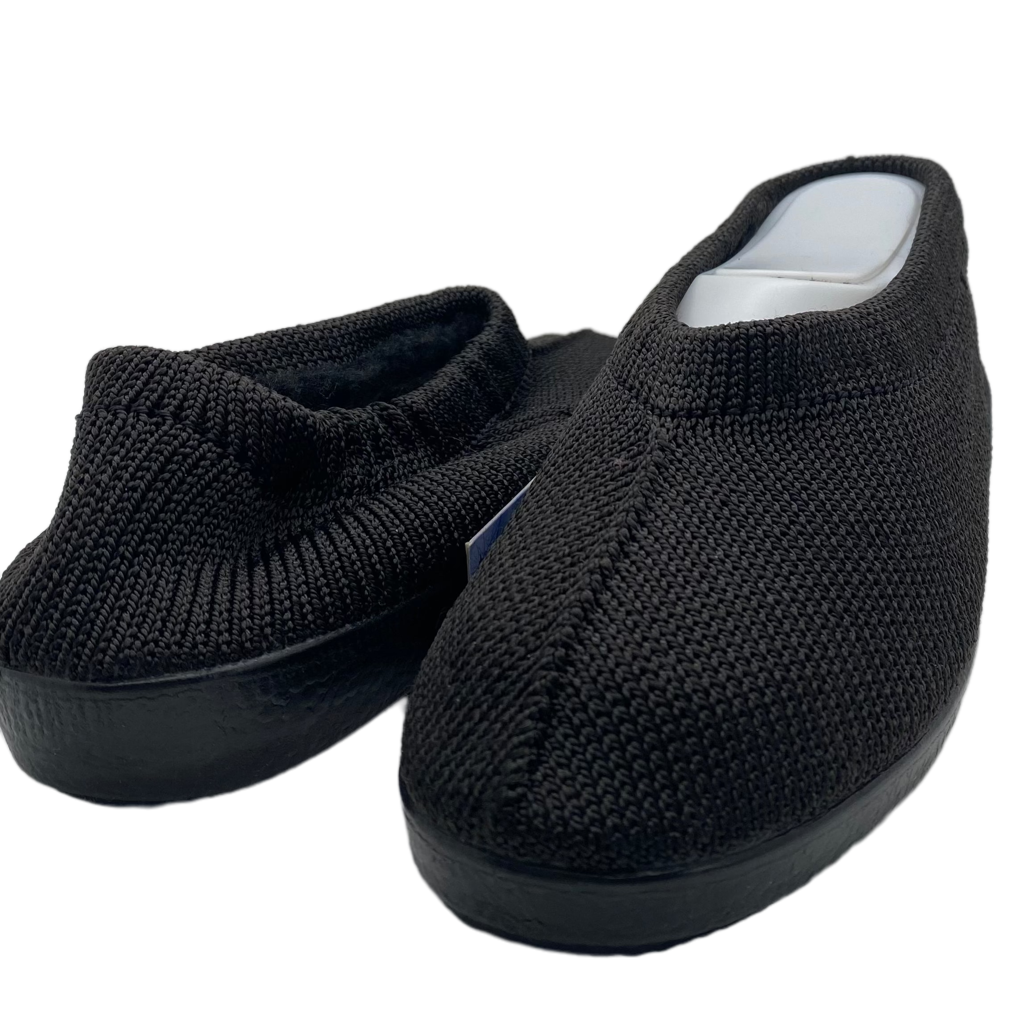 Gevoerde Portugese Schoen | Zwart