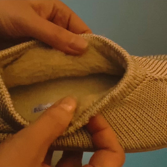 Pre-order: Gevoerde Portugese Schoen | Beige | verstuurd op 3-3-2026