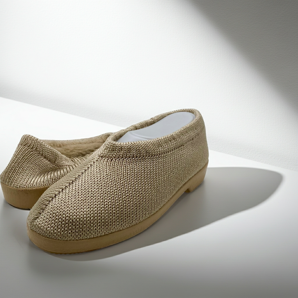 Gevoerde Portugese Schoen | Beige